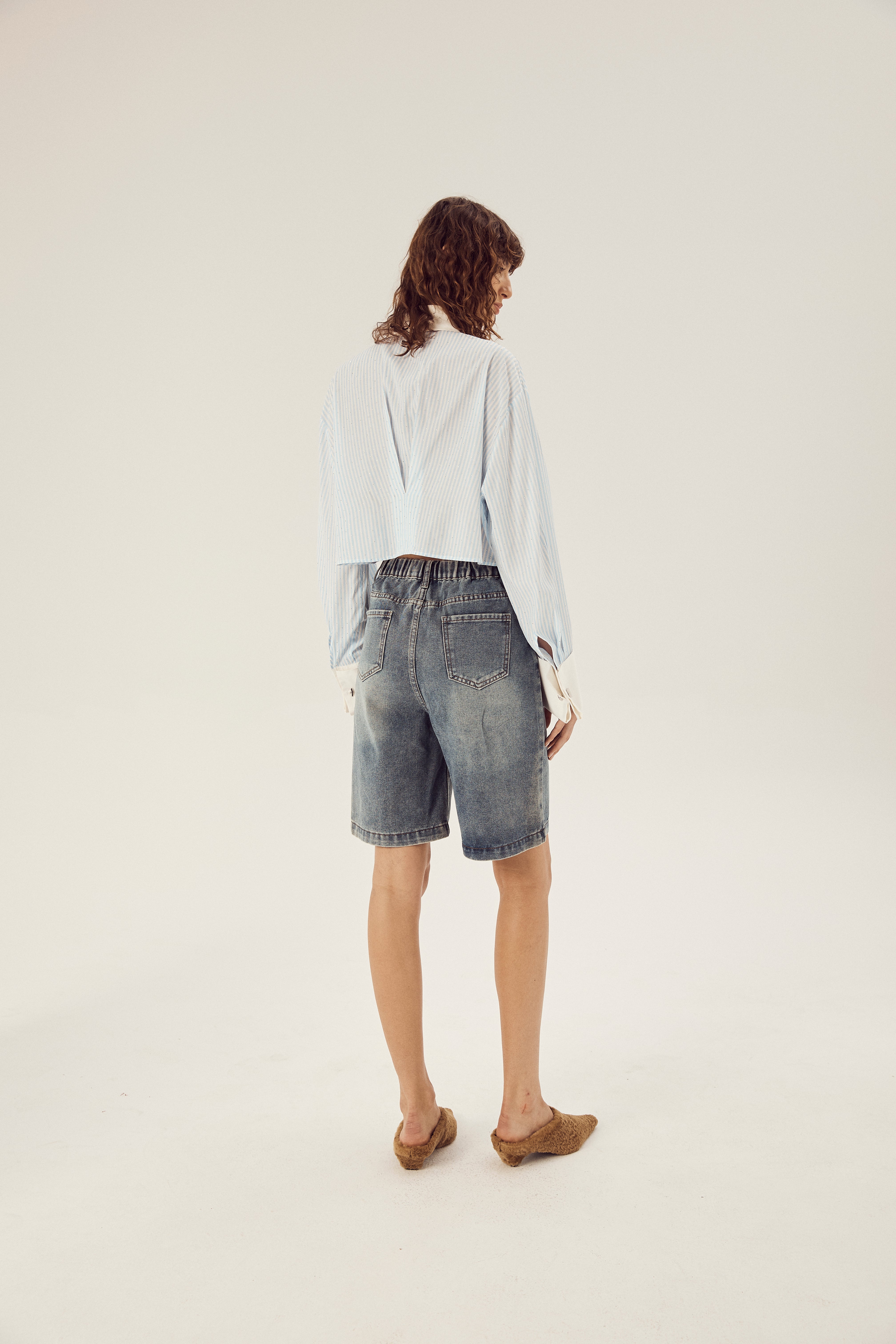 Joan City Short Vintage Wash