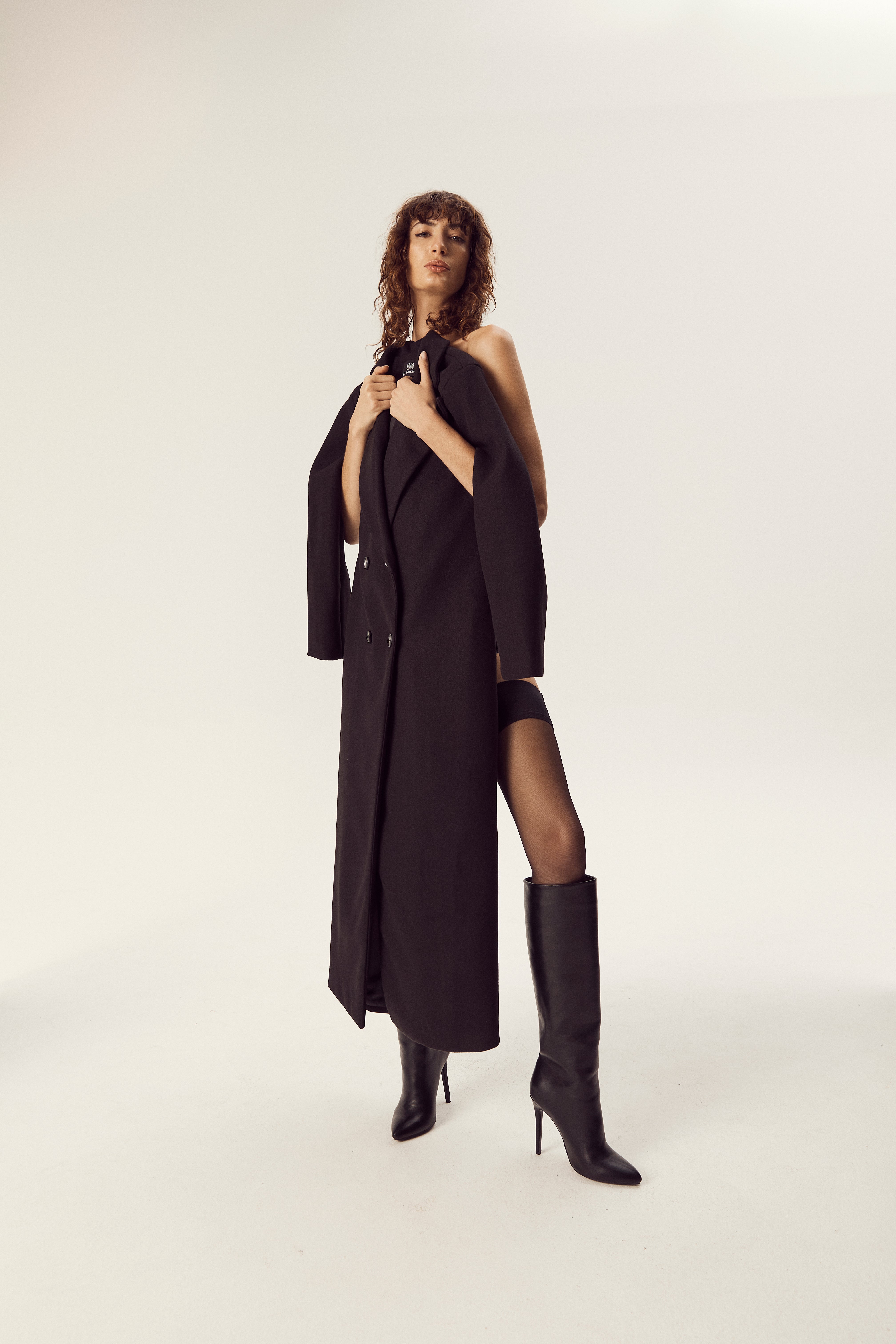 Sofia Maxi Double Breasted Coat