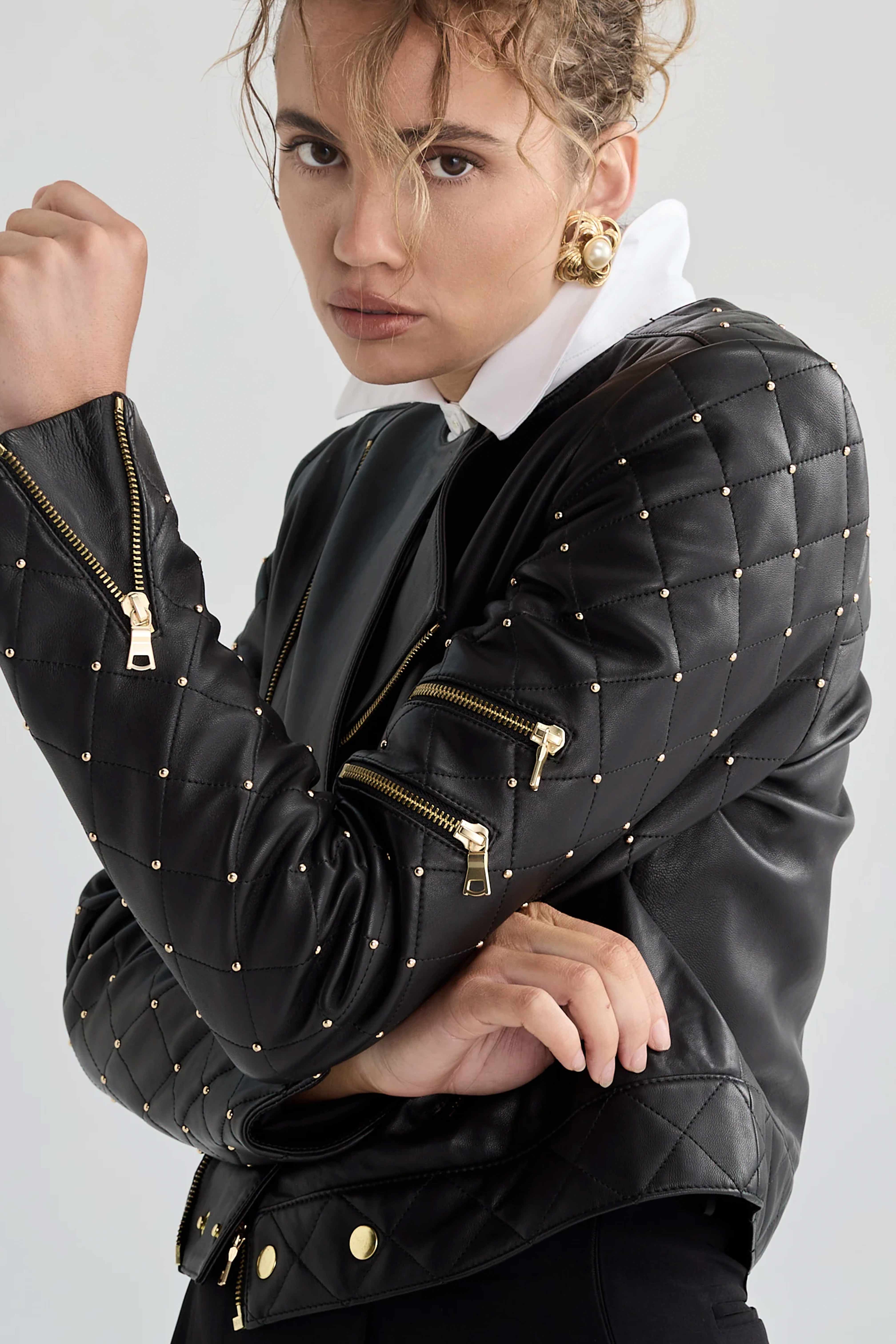 Max Leather Jacket