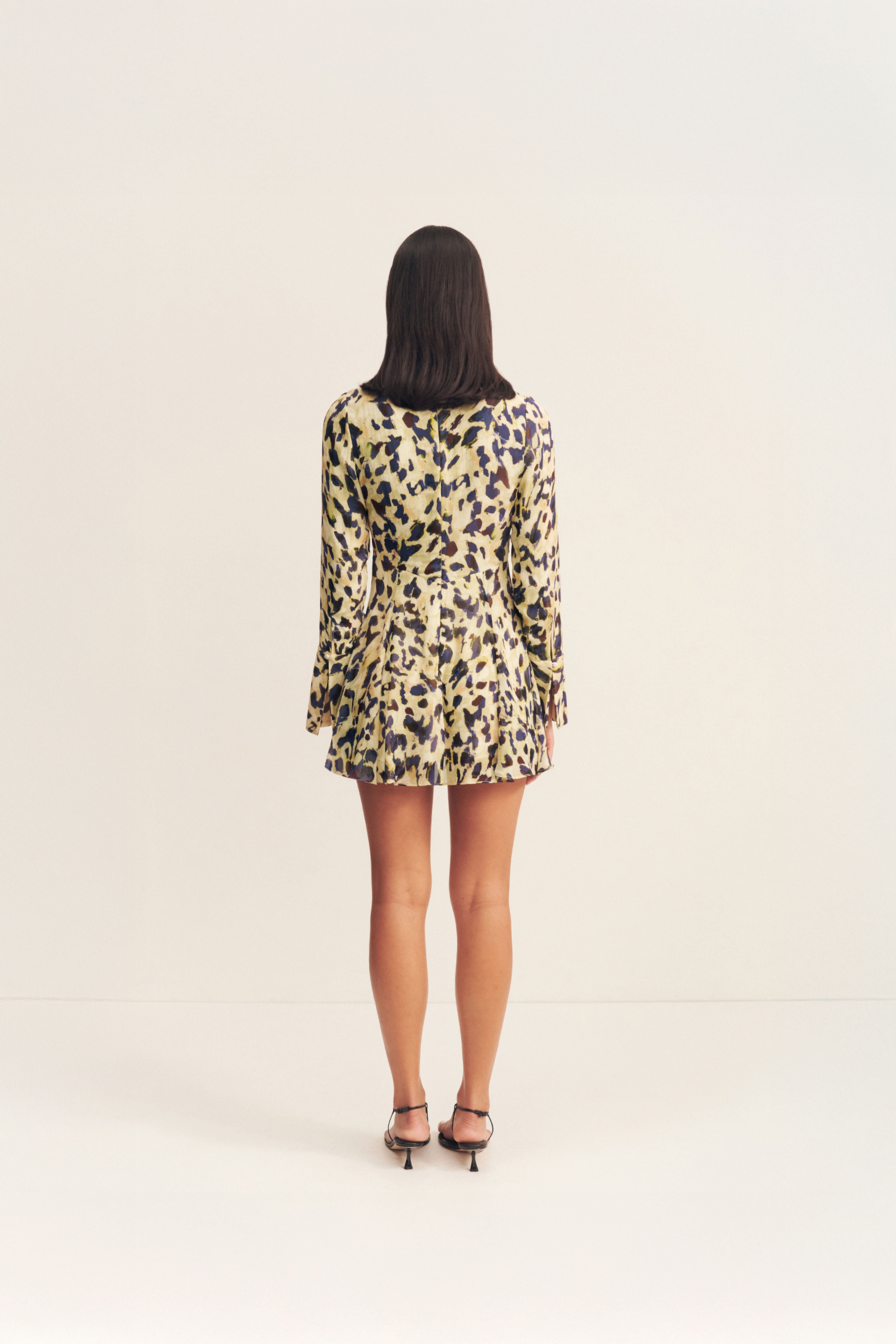 Kinetic High Neck Mini Dress
