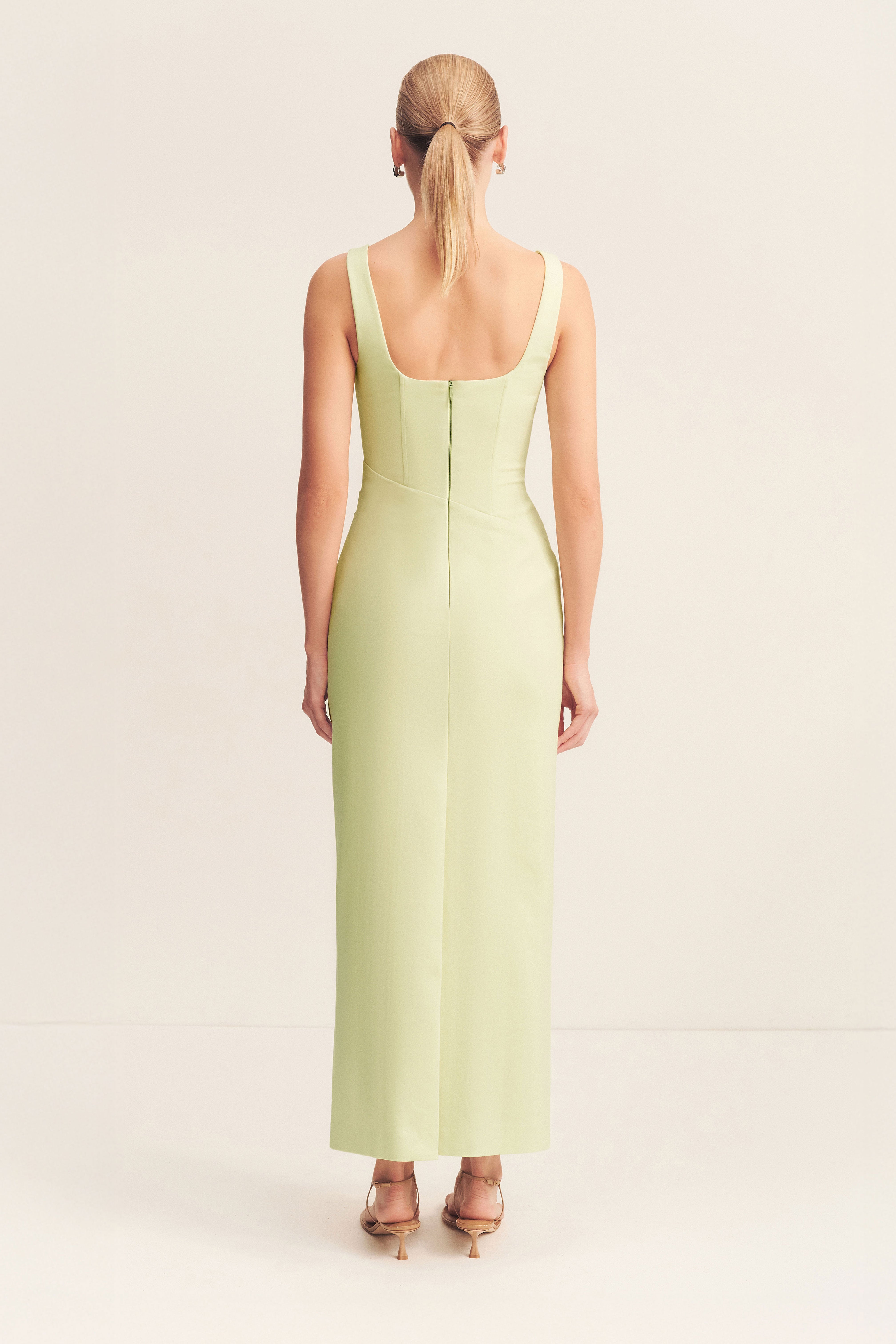 Lani structured Midi Dress