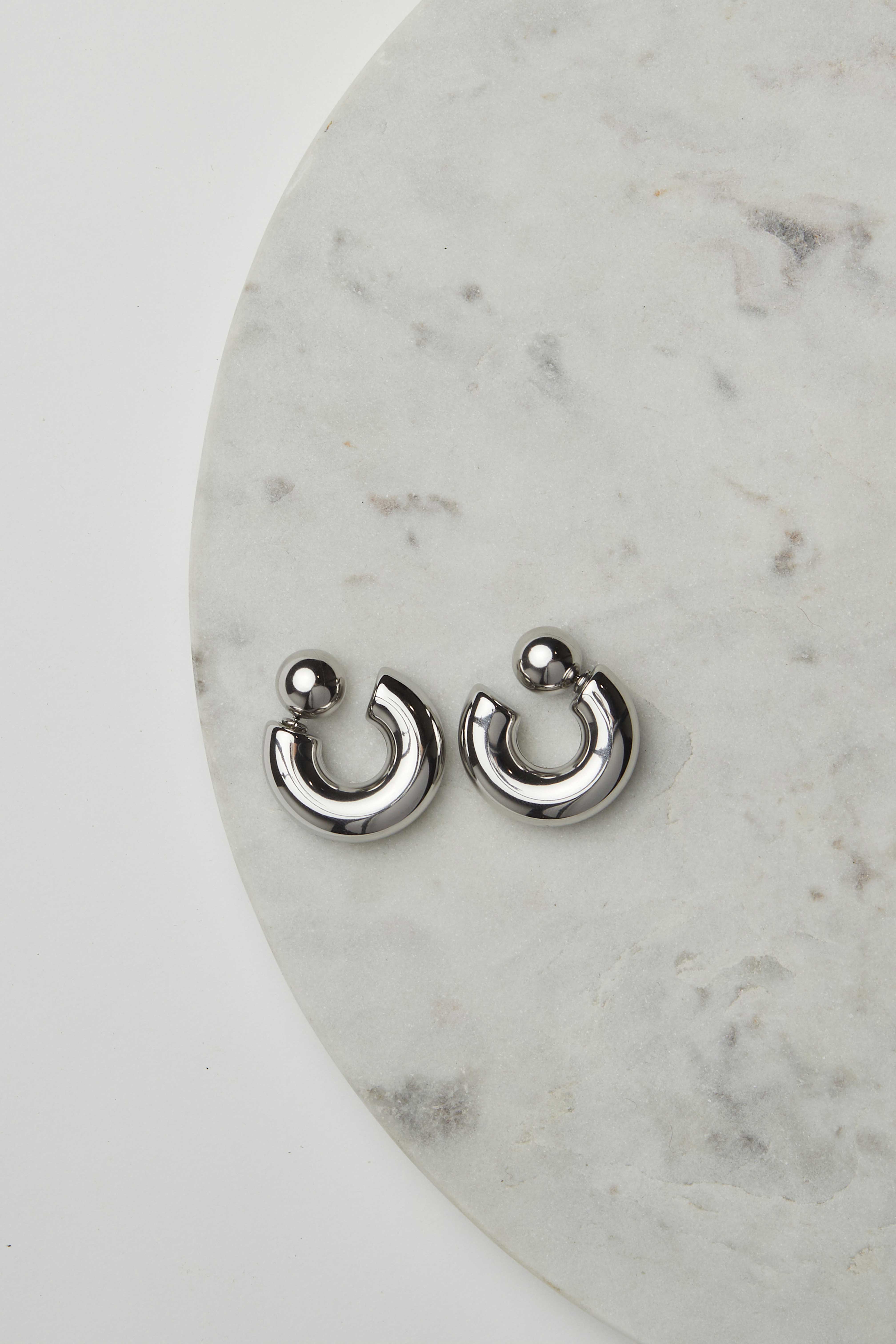Thick Ring Earrings