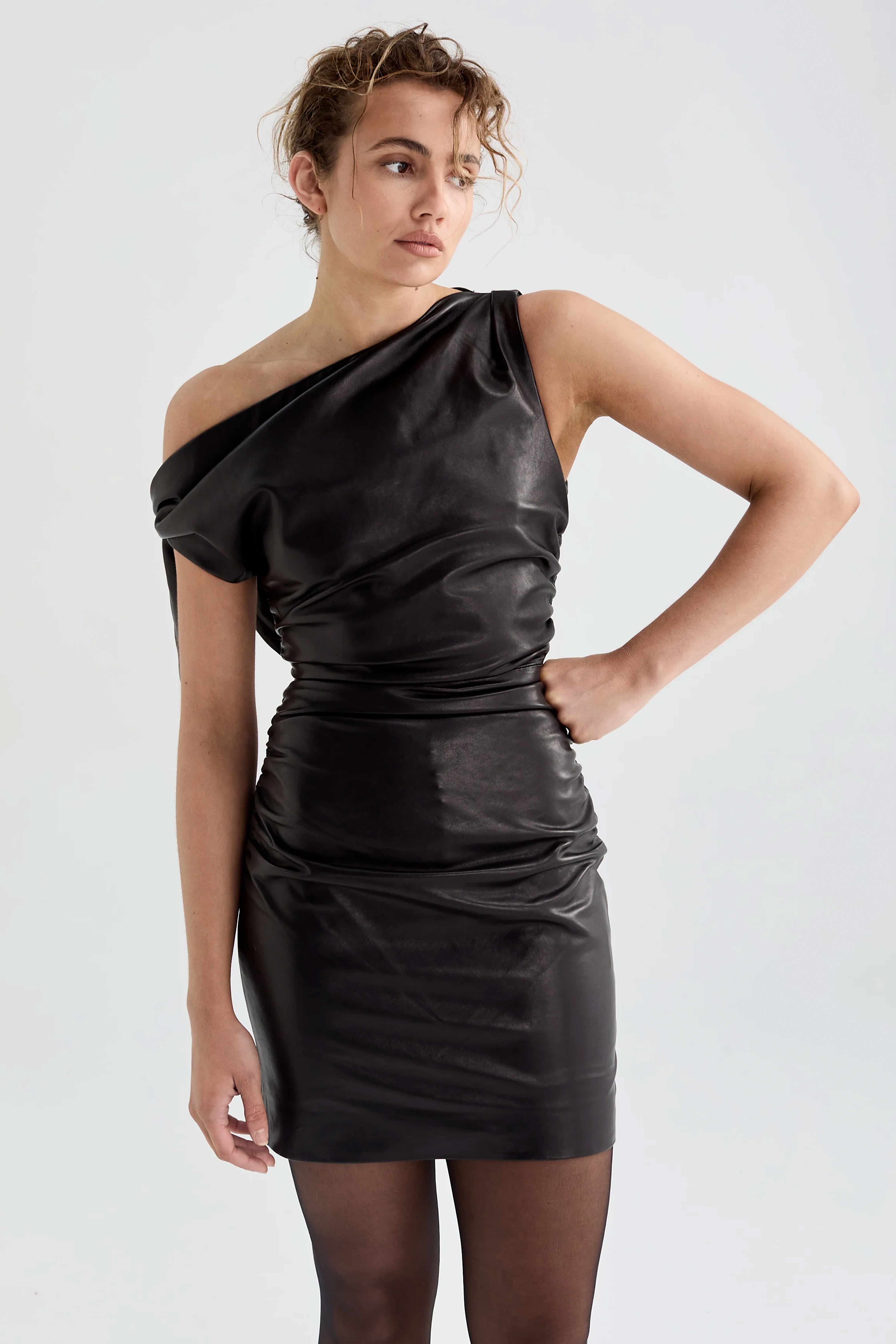 Brooklyn Leather Dress