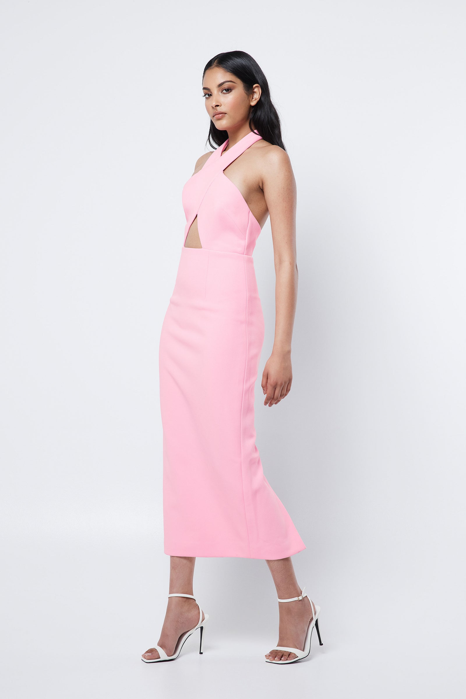 Pink mossman dress cheap