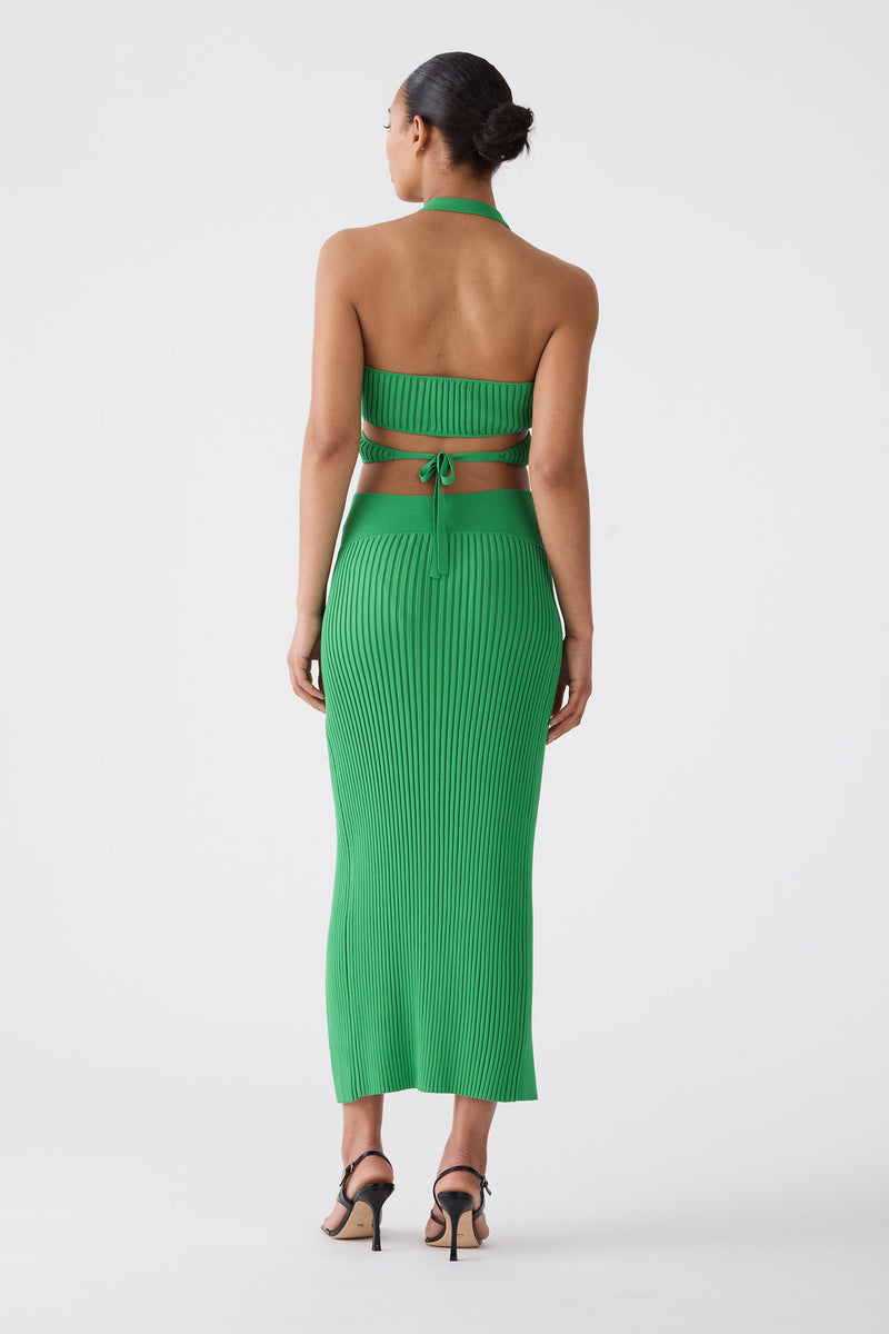 San Sloane Yvonne Skirt Vivid Green
