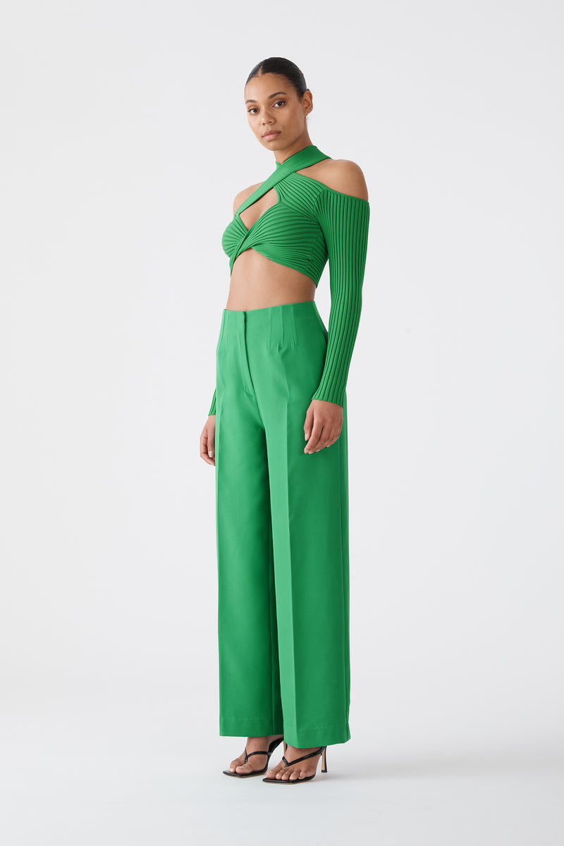 San Sloane Marcella Pant Vivid Green