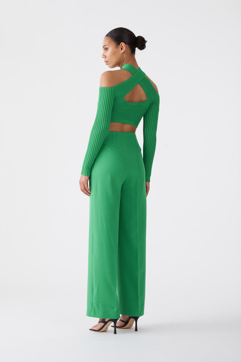 San Sloane Marcella Pant Vivid Green