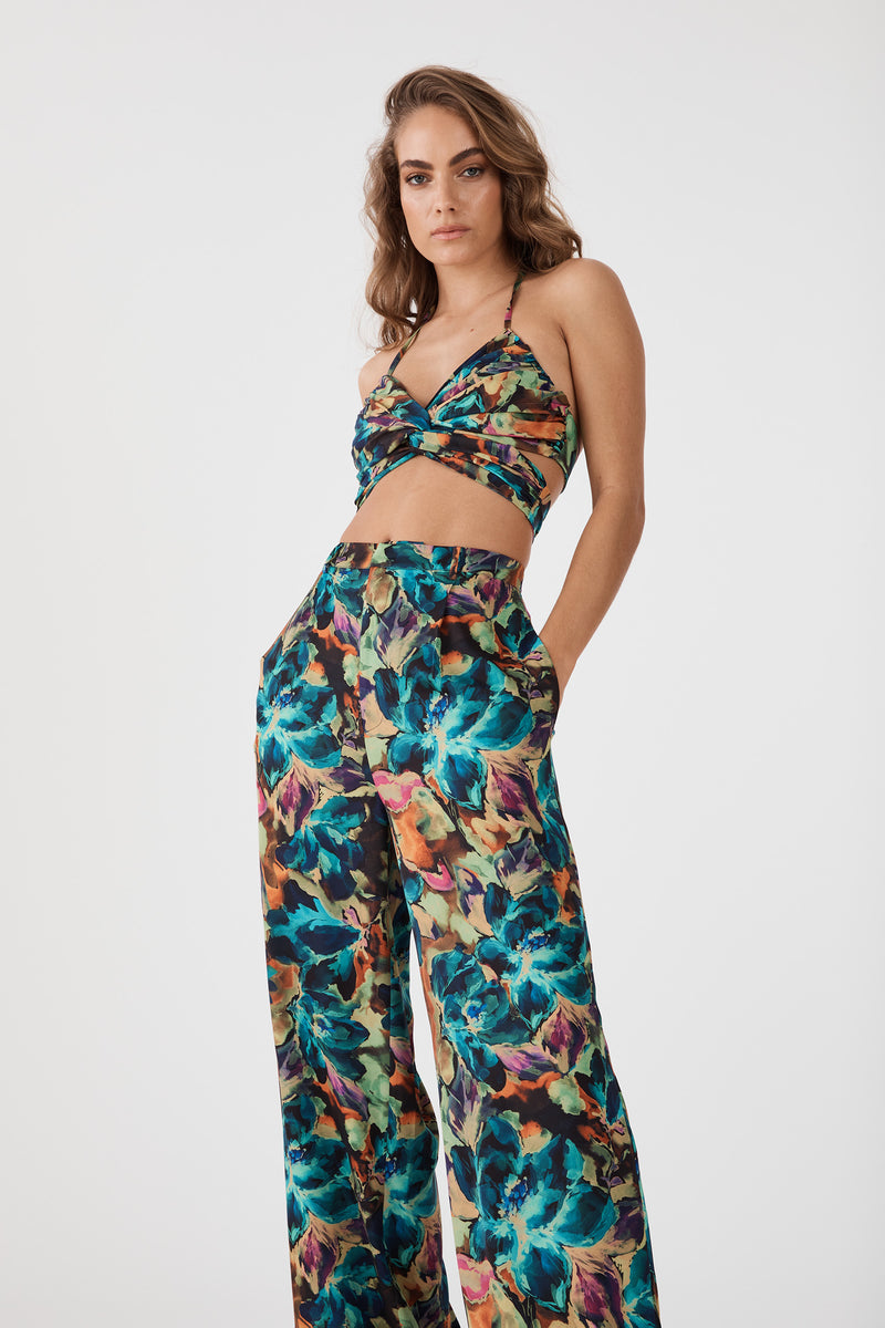Zabego Eden Gathered Twist Top