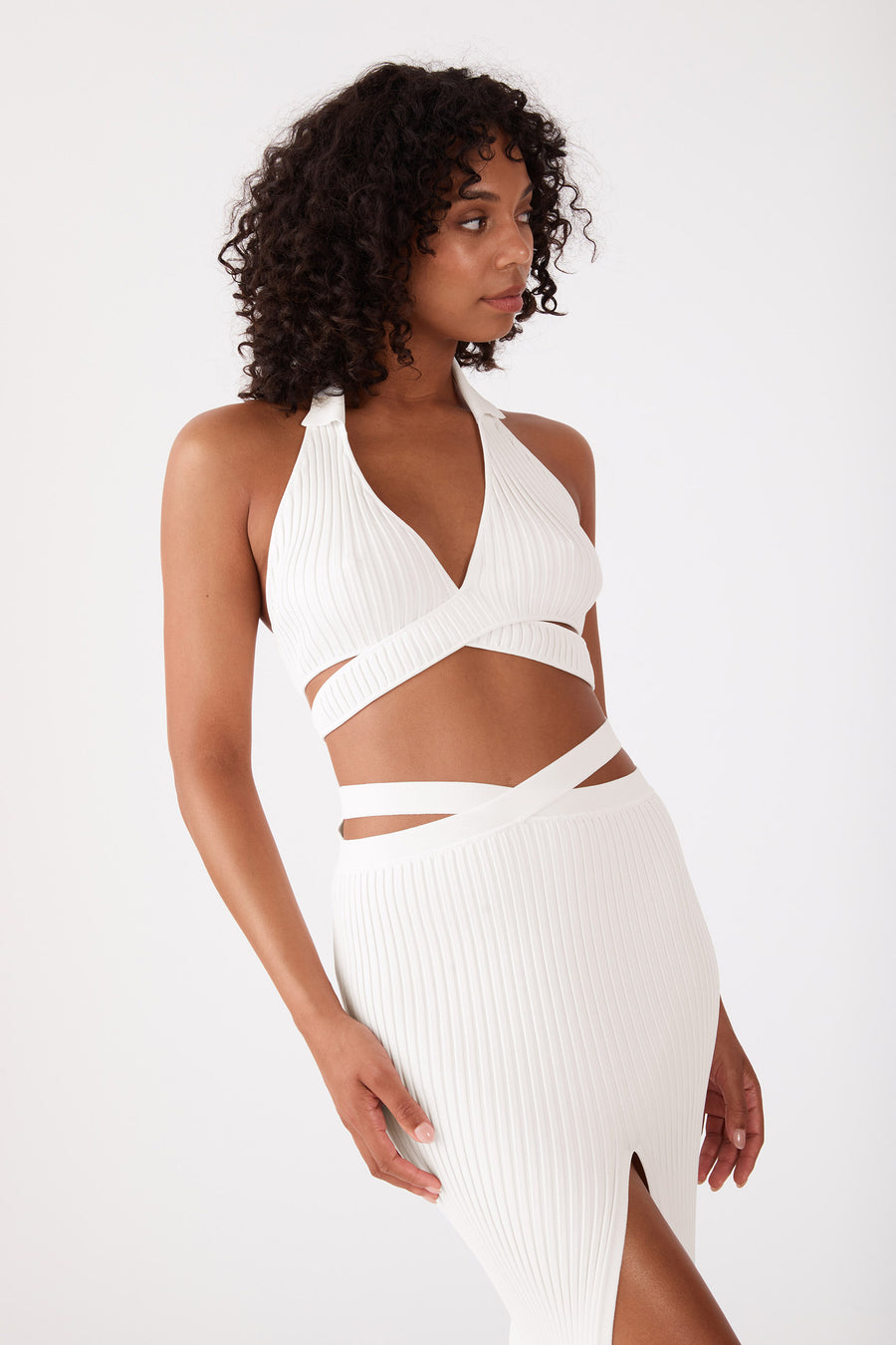 San Sloane Francoise Top Ivory
